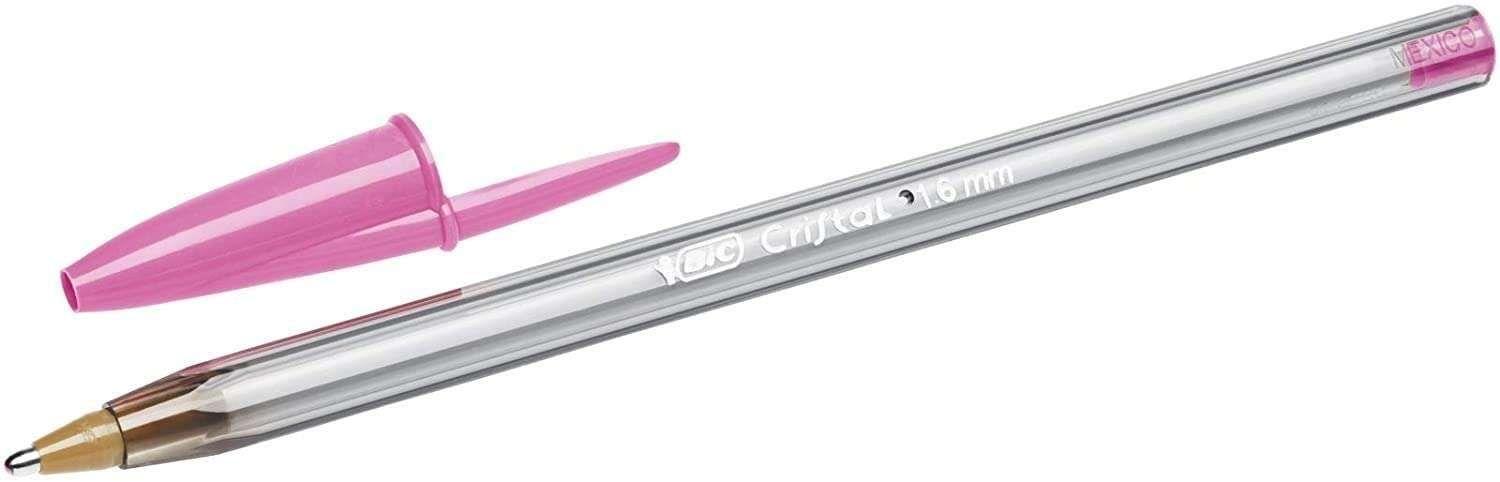 Caneta Esferográfica BIC Cristal Fun (Rosa)