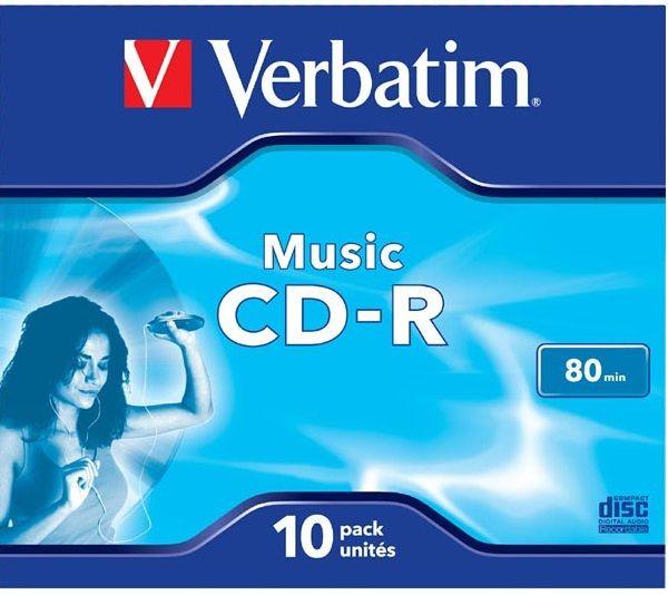 CD-R de Áudio VERBATIM 43365 (700 MB - 80 min - 16x - 10 unidades), miniatura 4