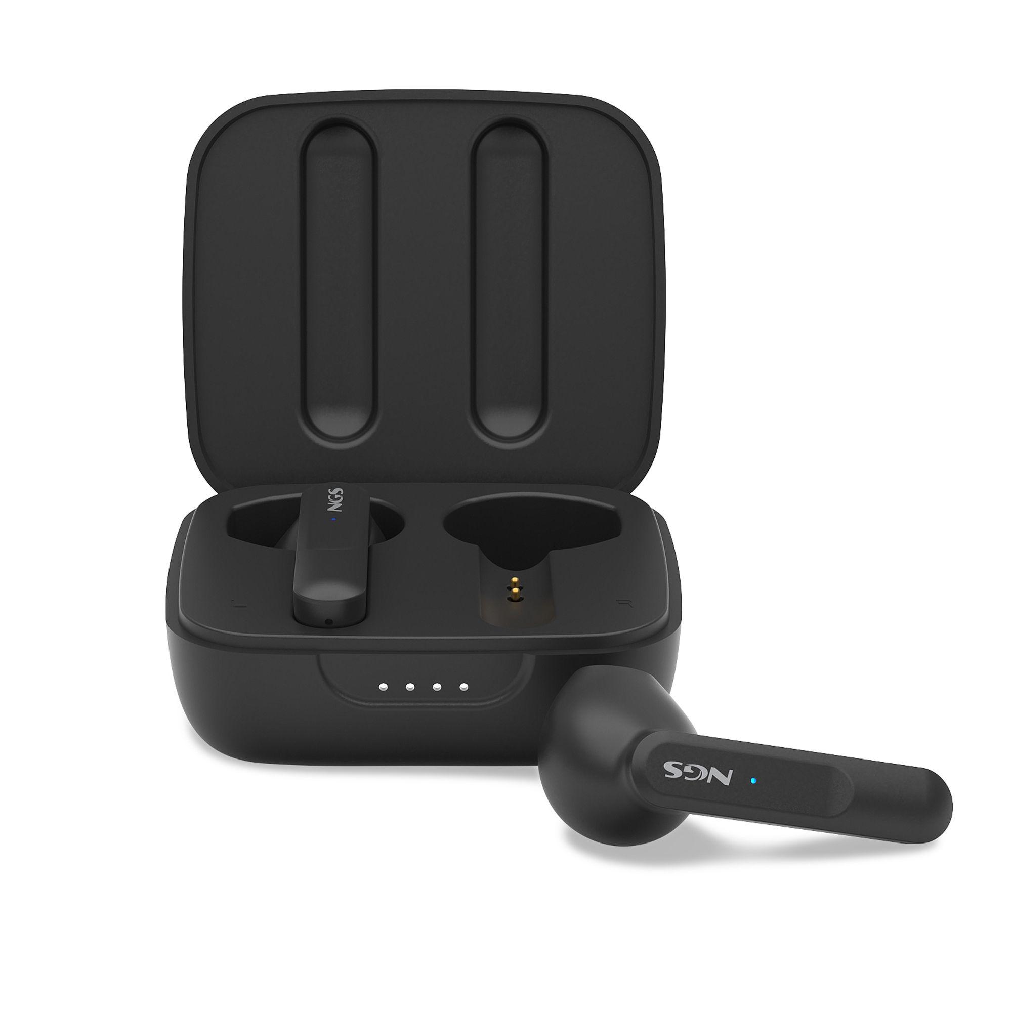 Auscultadores NGS Artica Move (Binaural - Sem fios - Intra-aural - Preto)