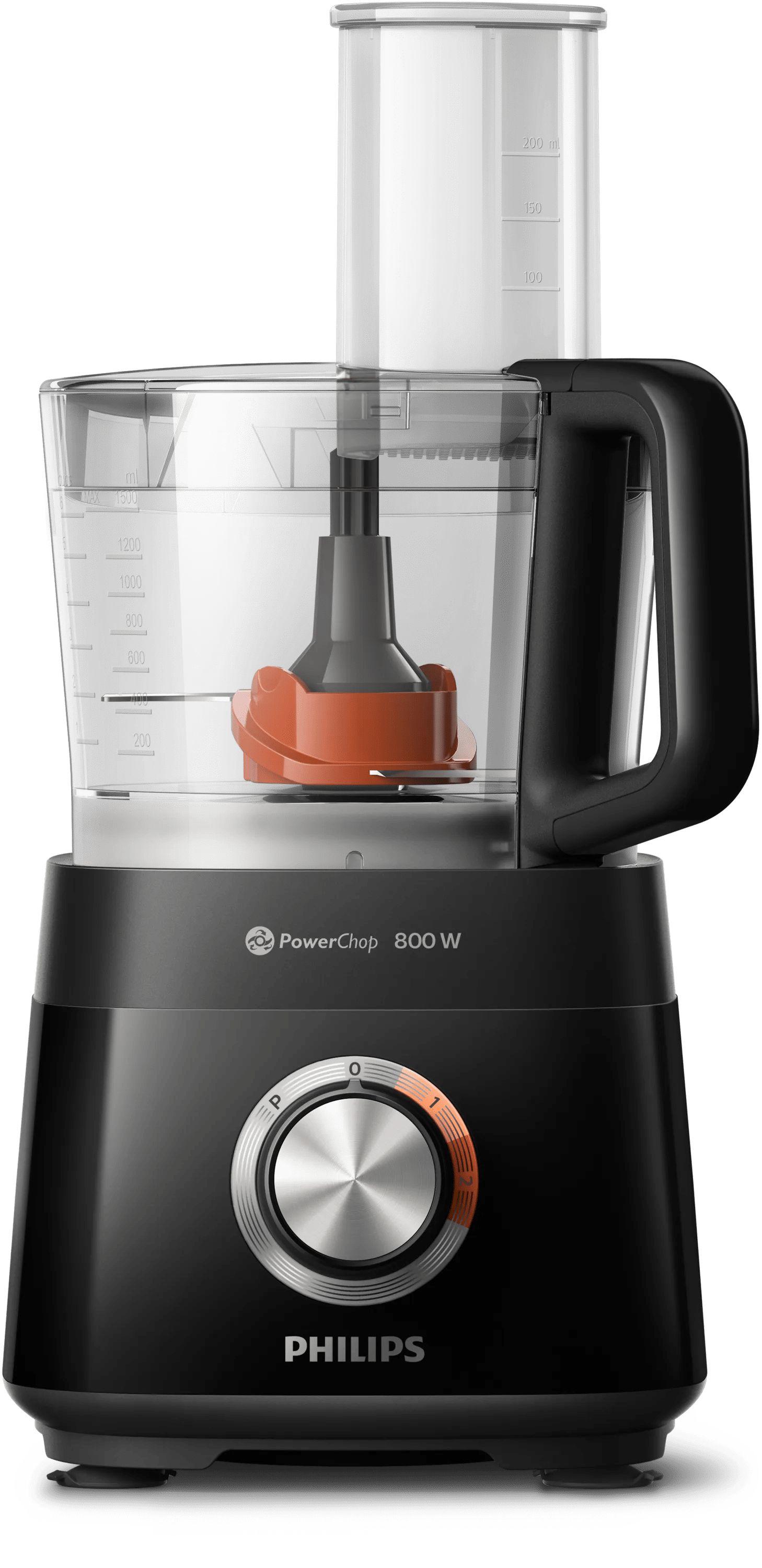 Robô de Cozinha PHILIPS HR7510/10 (Altura 39,8 cm - Preto), miniatura 2