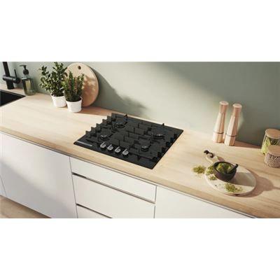 Placa a Gás de Encastre BOSCH PRP6A6H40 (Placa a gás - Encastre - 59 cm - Preto), miniatura 4