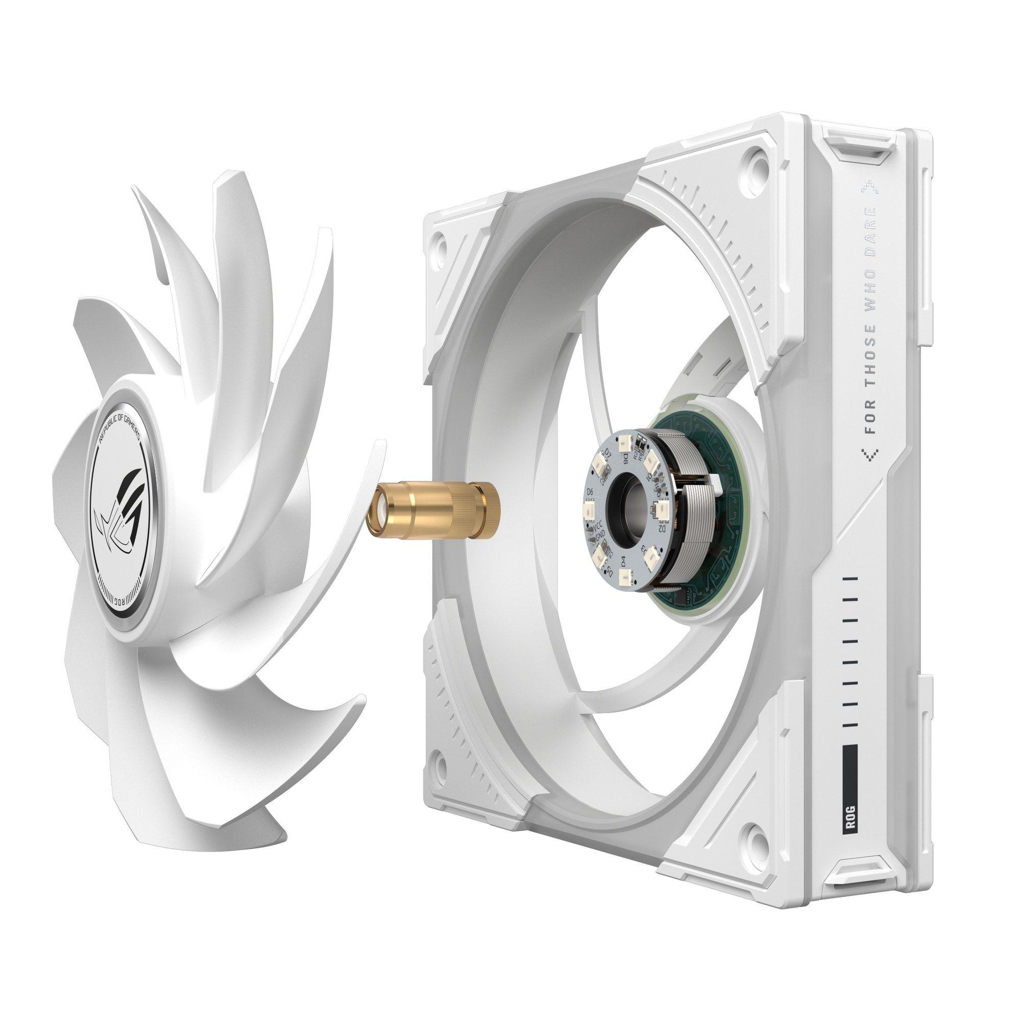 Ventoinha para Caixa de Computador ASUS ROG Eurux GR120 ARGB Reverse (Branco) — miniatura 14