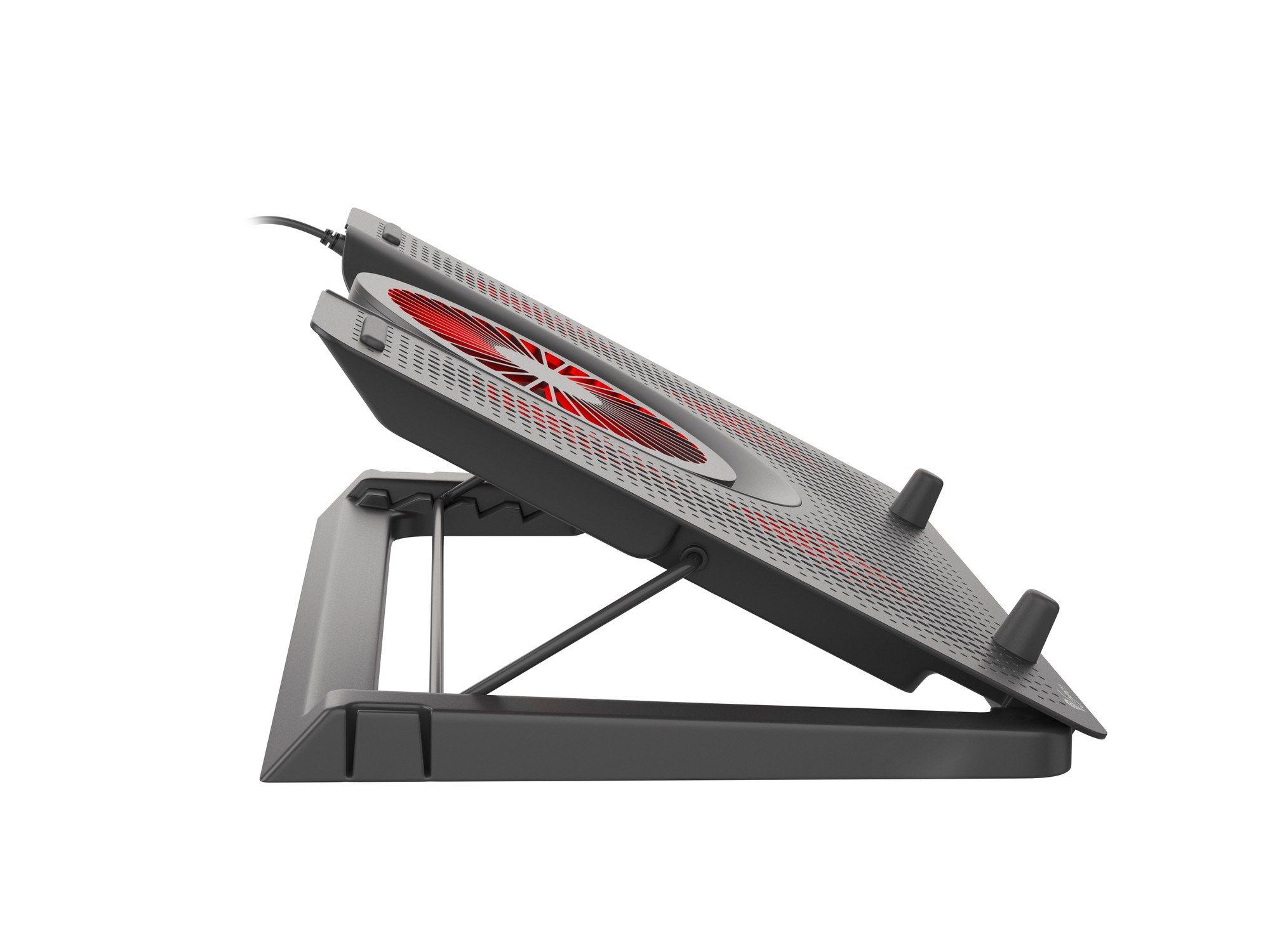 Base de Refrigeração para Portátil GENESIS Oxid 550 (17,3″ - 2800 RPM - Preto/Vermelho), miniatura 7