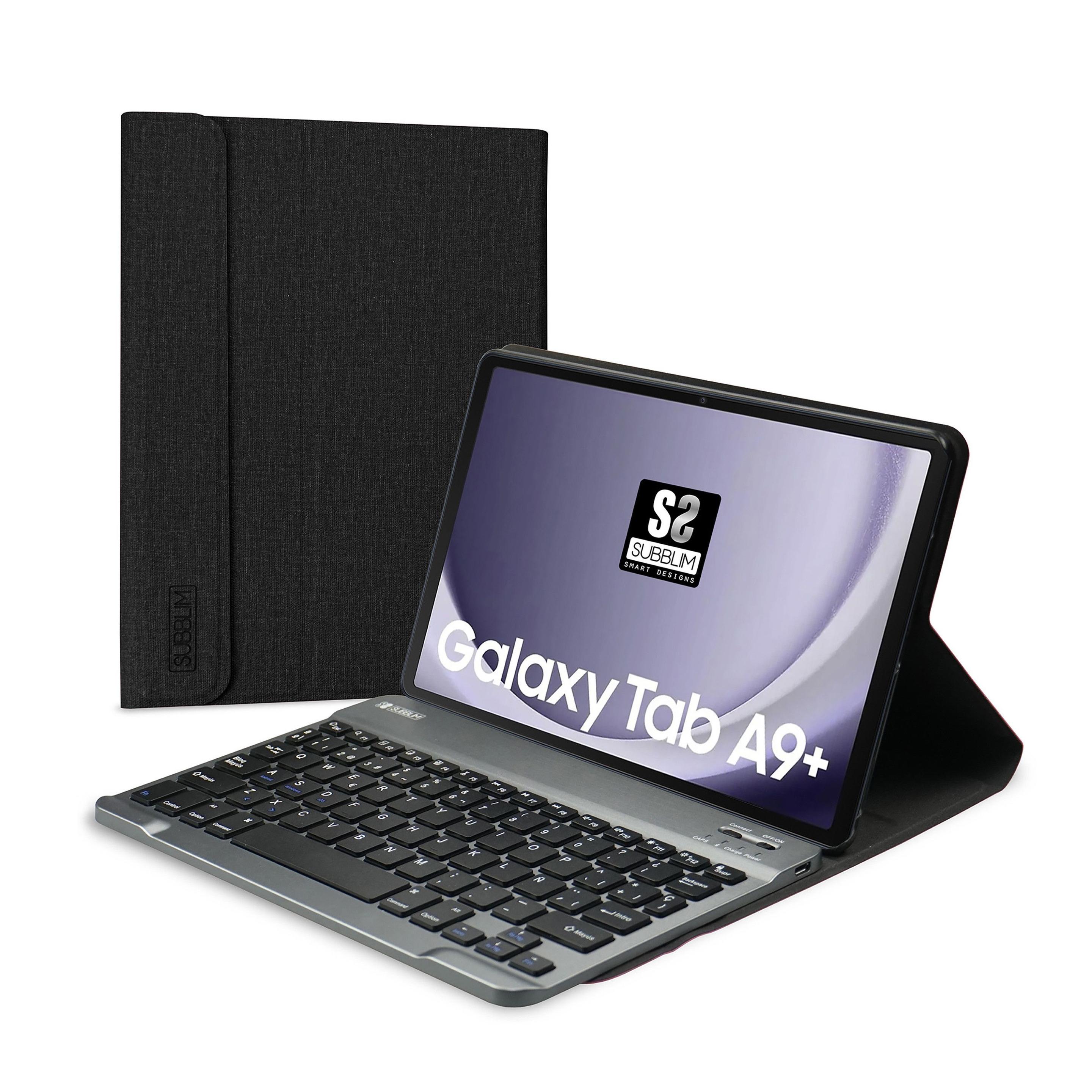 Capa com Teclado SUBBLIM KeyTab Pro BT (Android, iOS, macOS - 11" - Samsung - Preto)