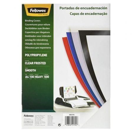 Capas de Encadernação FELLOWES 54770 (Polipropileno - Transparente) — miniatura 3
