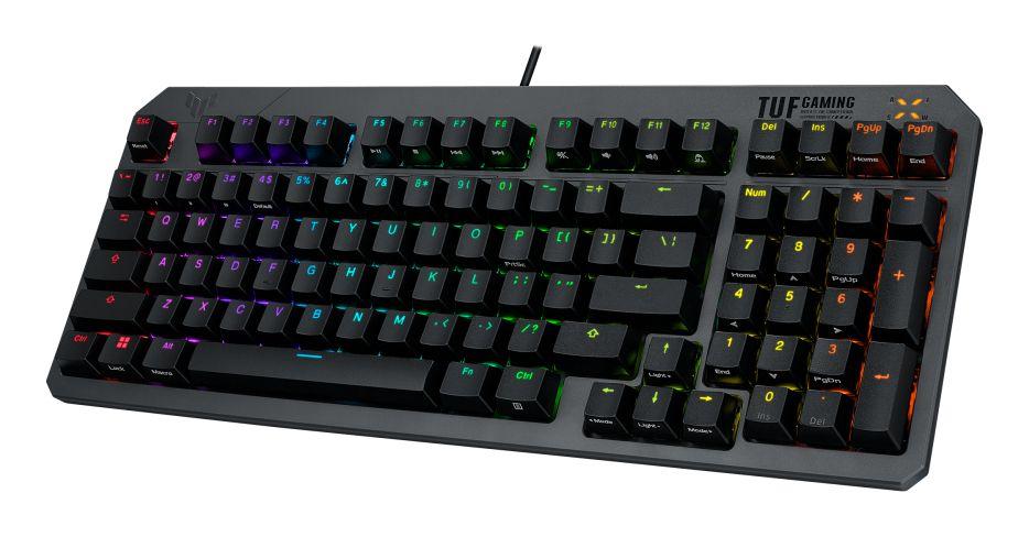 Teclado ASUS TUF Gaming K3 Gen II (Switch opto-mecânico - 96% - USB - Preto), miniatura 3