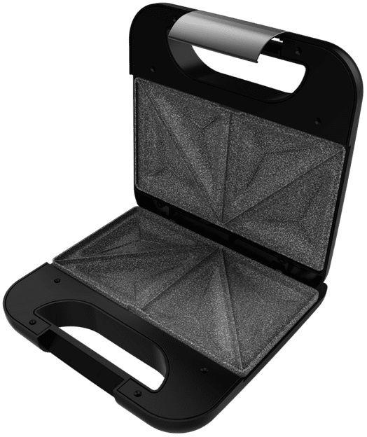 Sanduicheira CECOTEC Rock’nToast Classic+ (Preto/Inox), miniatura 2