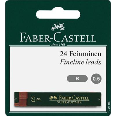 Minas de Grafite para Lapiseira FABER-CASTELL Super-Polymer 122198 (Preto) — miniatura 2