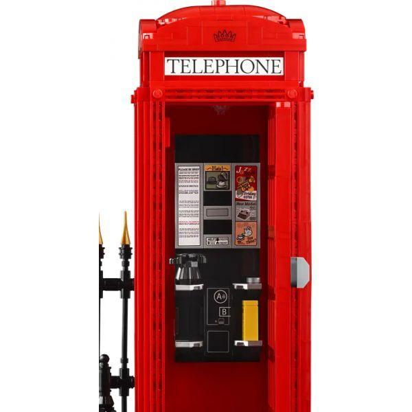 LEGO 21347 Ideas Cabine Telefónica Vermelha de Londres (18+ anos - 1460 peças), miniatura 6
