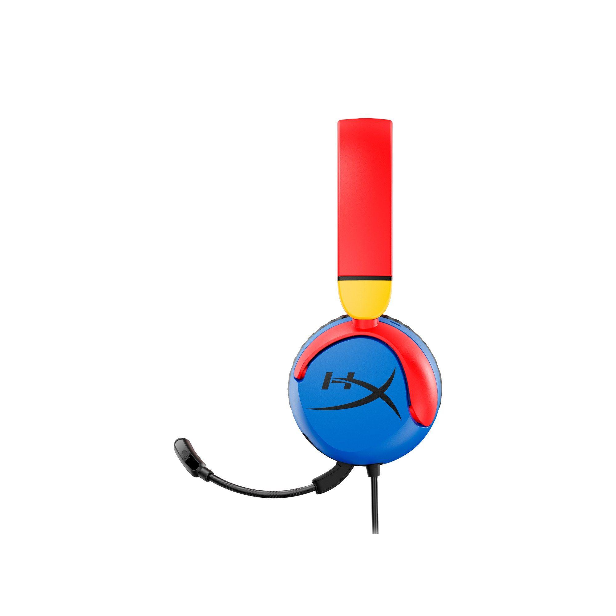 Headset Gaming HYPERX Cloud Mini (Binaural - Com fios - Supra-aural - Vermelho/Azul) — miniatura 3
