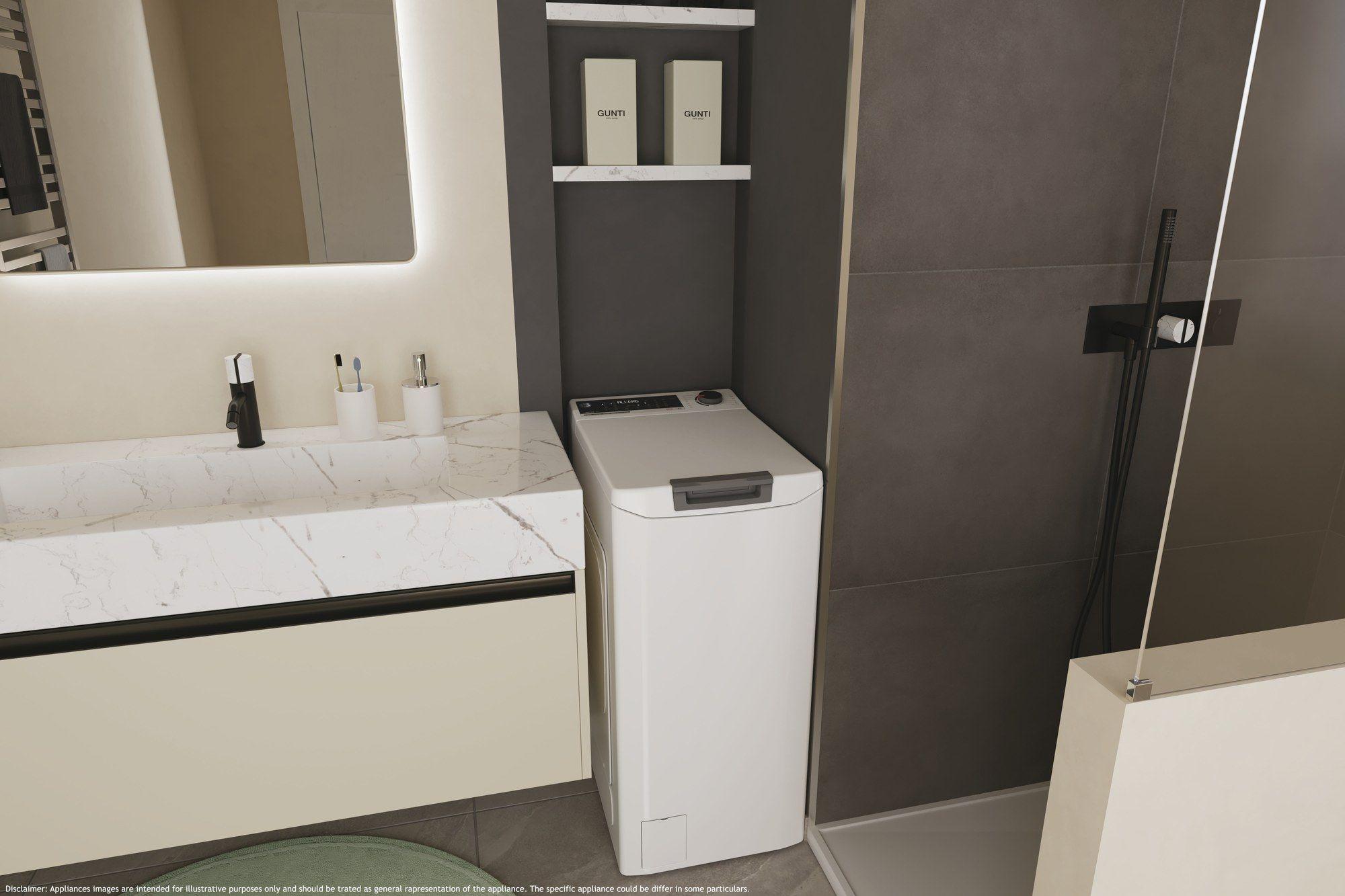 Máquina de Lavar Roupa Independente HOOVER THOS486TM4S (1400 RPM - B - C - Branco) — miniatura 6