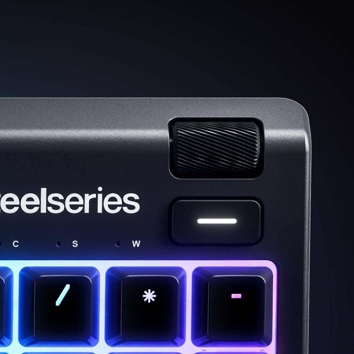 Teclado STEELSERIES Apex 3 (Português - Membrana - Tamanho completo - Preto), miniatura 4