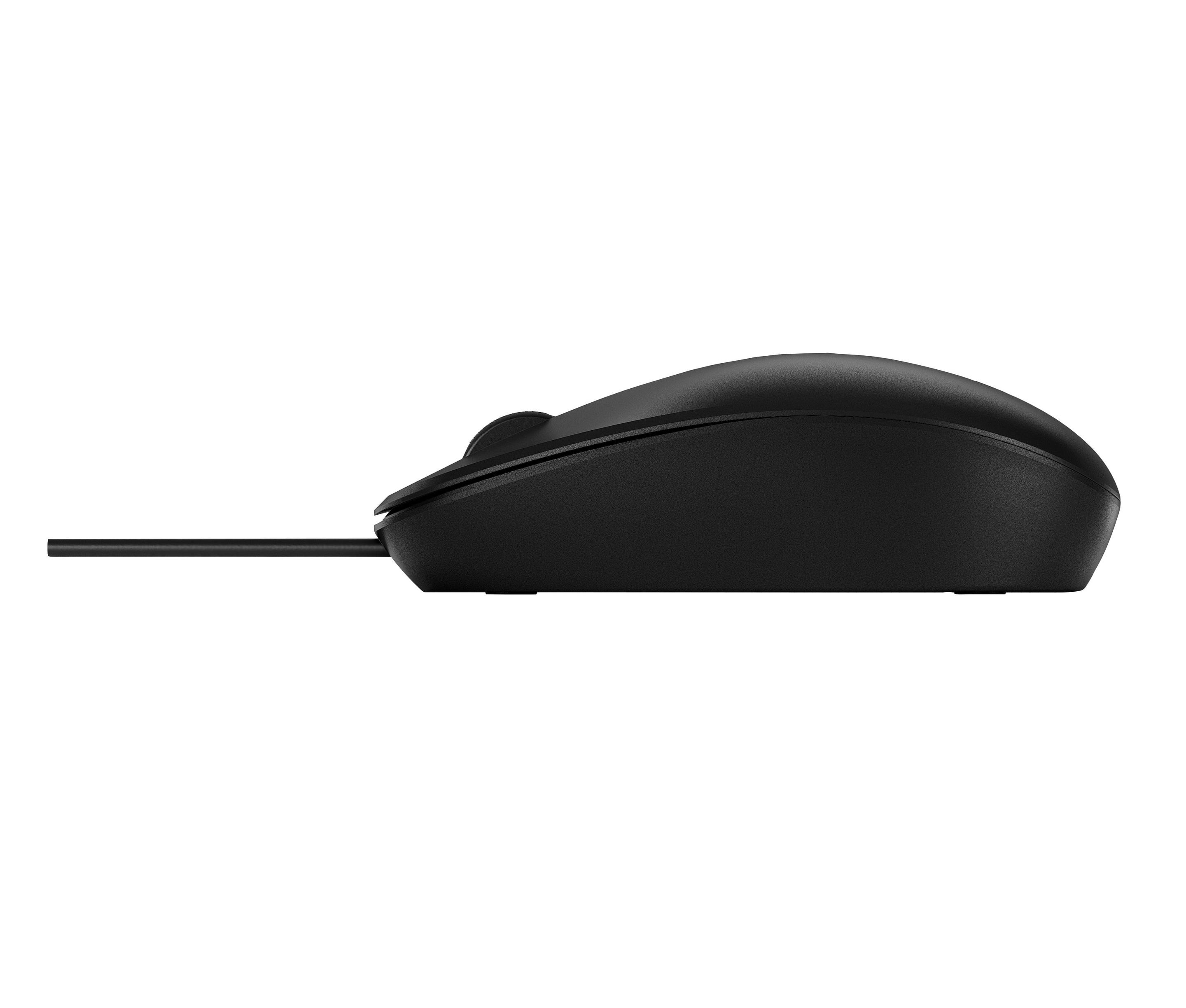 Rato HP 125 (Ambidestro - Até 1200 DPI - USB Type-A - Preto) — miniatura 4