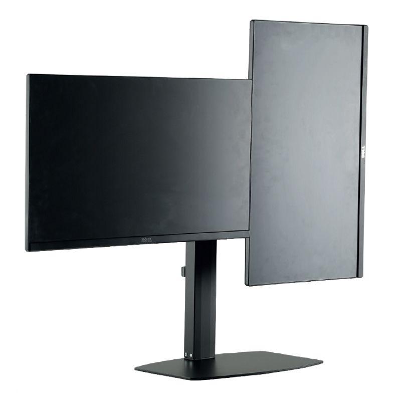Suporte de Secretária para 2 Monitores EWENT EW1538 (13"-27" - Preto), miniatura 2