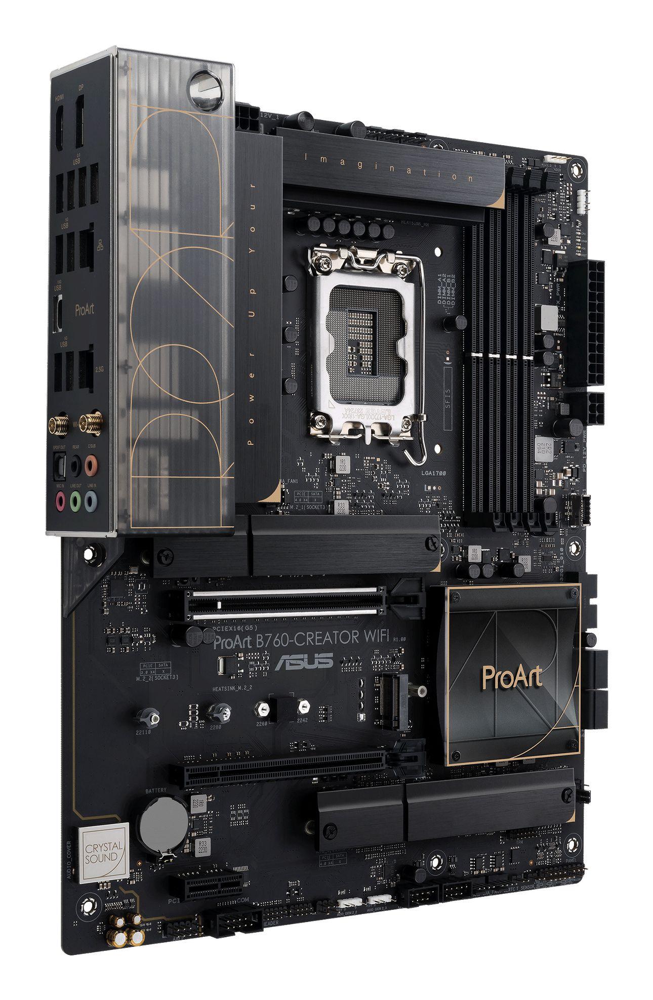 Motherboard ASUS ProArt B760-Creator WiFi (LGA 1700 - ATX - Duplo canal - Preto), miniatura 5