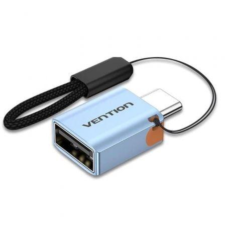 Adaptador OTG VENTION CUBH0 (USB Type-C - USB Type-A - Azul)