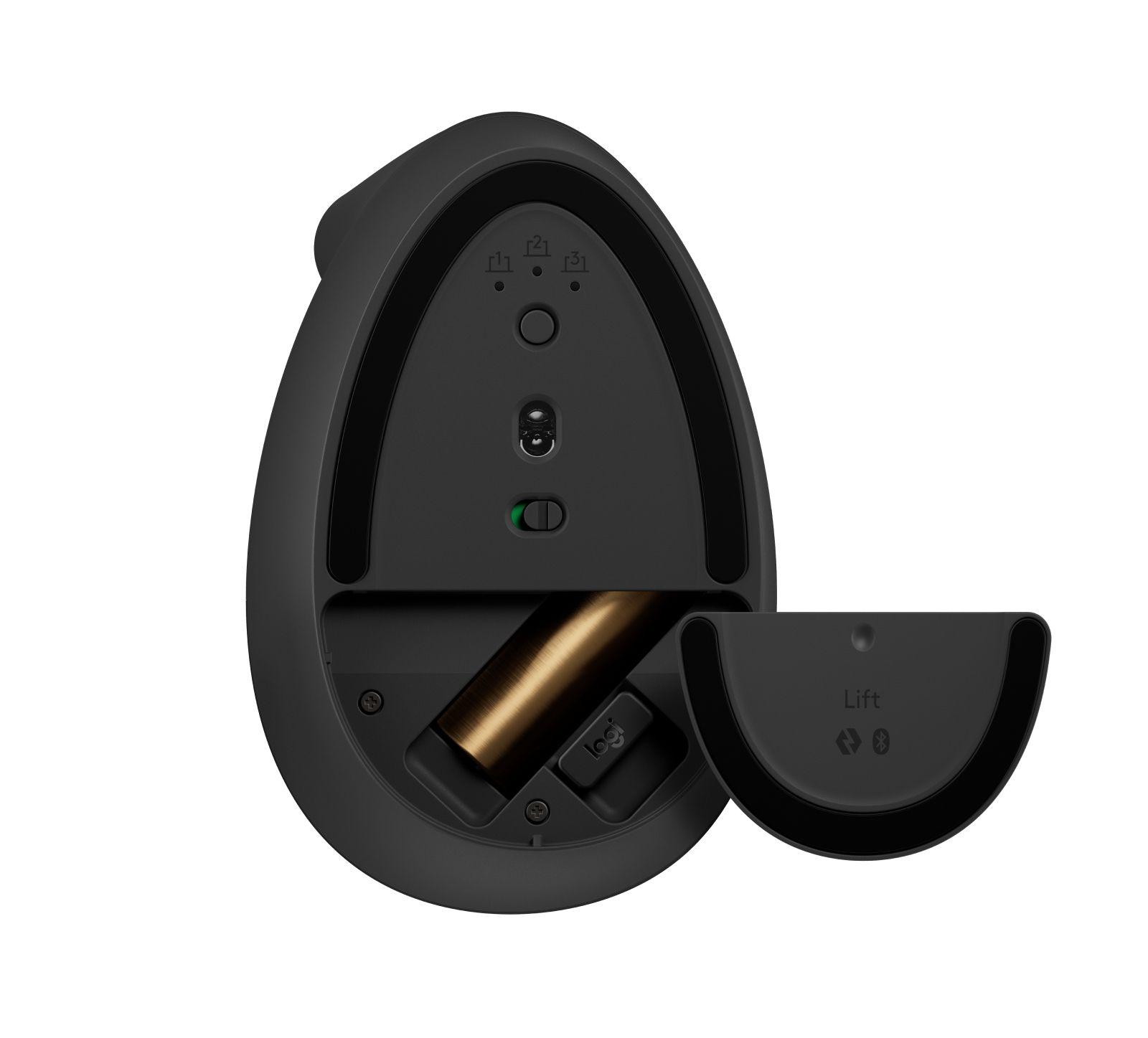 Rato LOGITECH Lift Left (Mão esquerda - 4000 DPI - Ótico - Grafite) — miniatura 5
