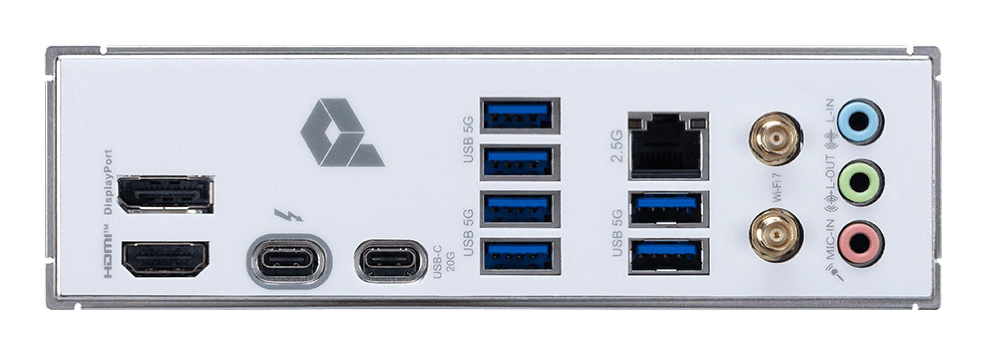 Motherboard MSI PRO Z890-S WIFI PZ (LGA 1851 - Intel Core Ultra - ATX - Prateado e Branco), miniatura 5