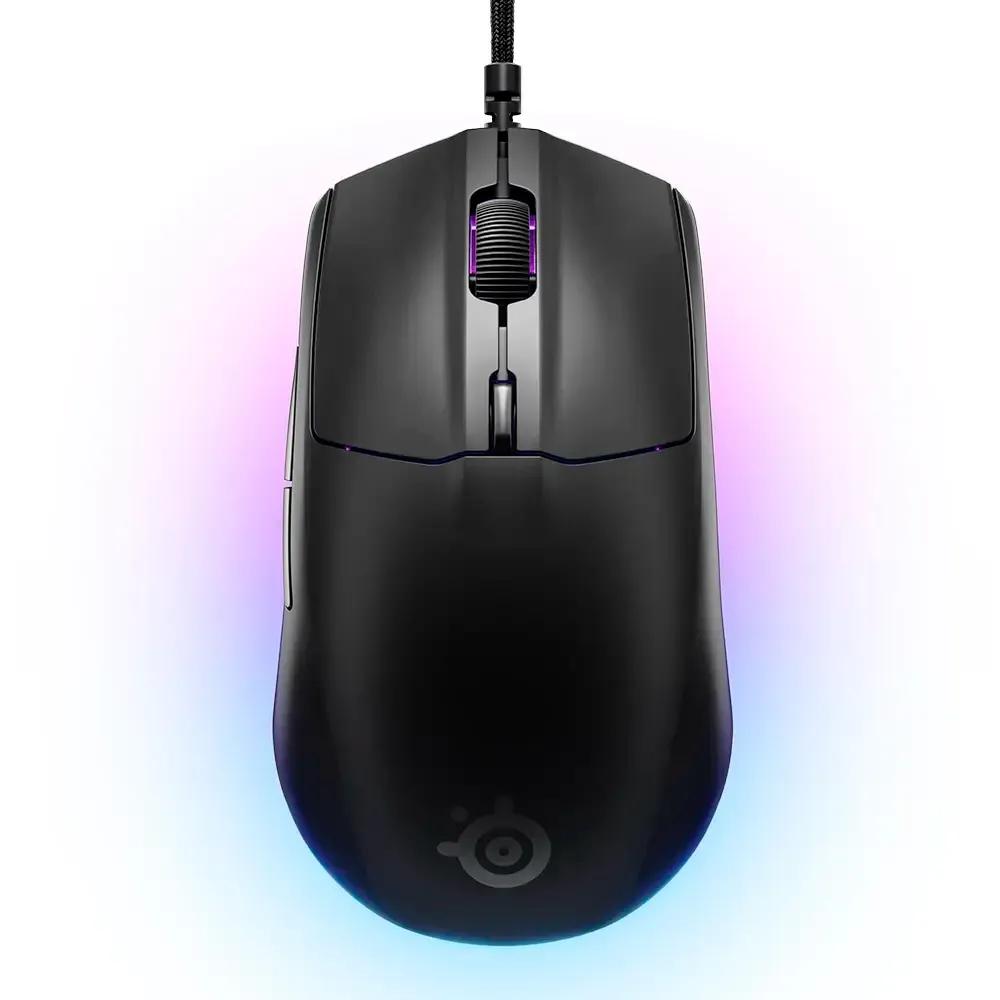Rato STEELSERIES Rival 3 Gen 2 (Ambidestro - 8500 DPI - Ótico - Preto), miniatura 2
