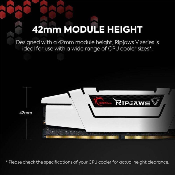 Memória RAM G.SKILL Ripjaws V F4-3200C16S-16GVK (3200 MHz - 16 GB - DIMM), miniatura 6