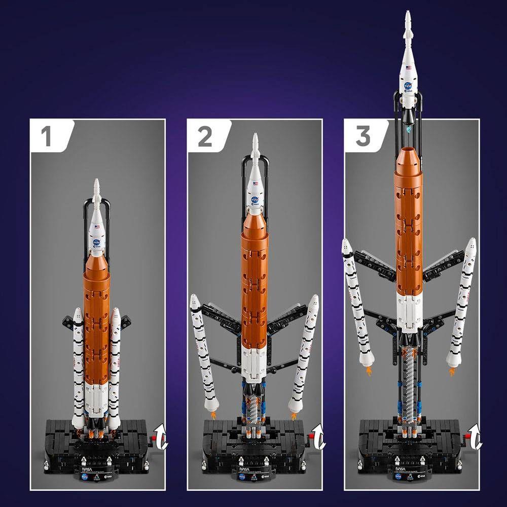 LEGO 42221 Technic Foguetão do Sistema de Lançamento Espacial NASA Artemis (9+ anos - 632 peças) — miniatura 5