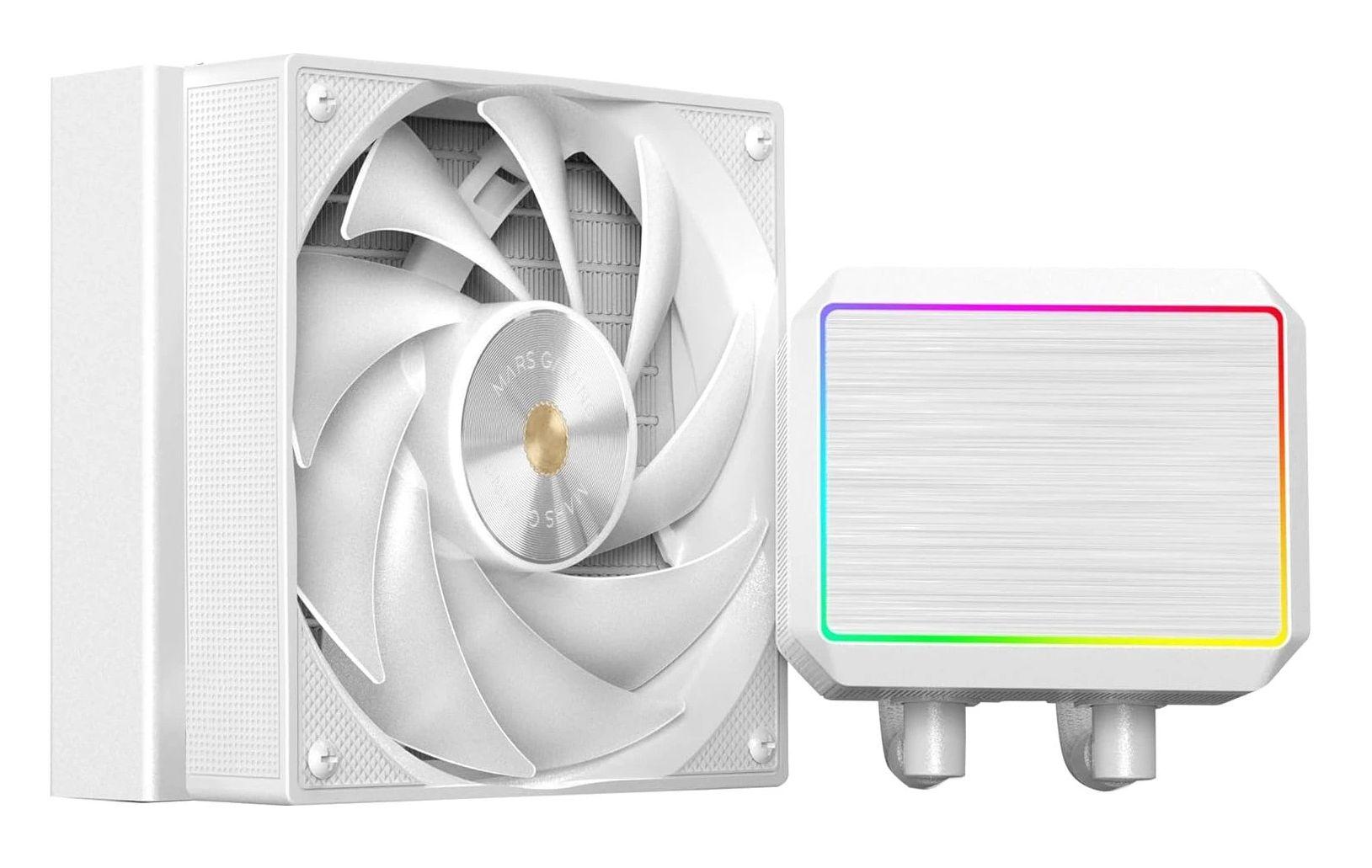 Kit de Refrigeração Líquida MARS GAMING ML-PROII120W (120 mm - 1 ventoinha - 2000 RPM - Branco)
