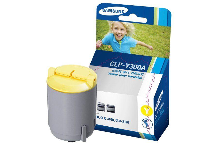 Toner SAMSUNG CLP-Y300A (1000 páginas - Amarelo), miniatura 3