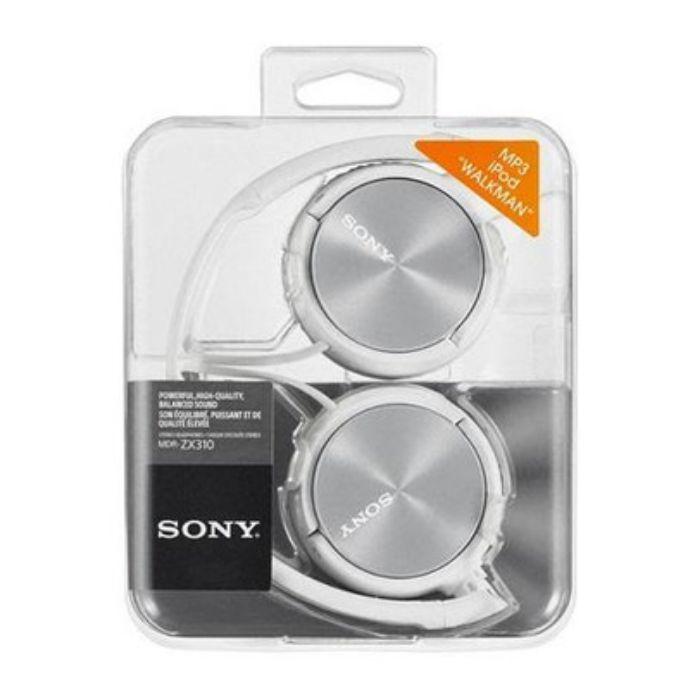 Auscultadores SONY MDR-ZX310W (Com fios - Branco), miniatura 5