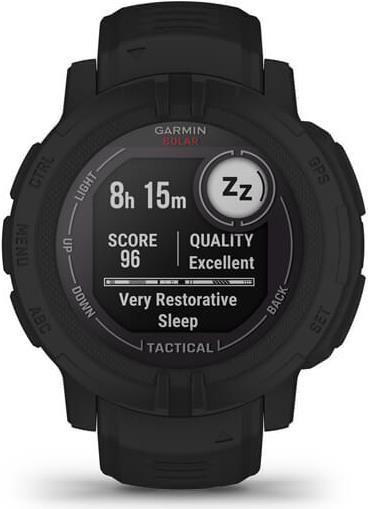 Smartwatch GARMIN Instinct 2 Solar Tactical Edition 45 mm (Redondo - MIP digital - 0,9" - Preto)