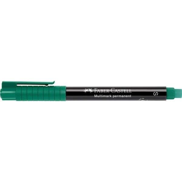 Marcador Permanente FABER-CASTELL Multimark 152363 (Verde)