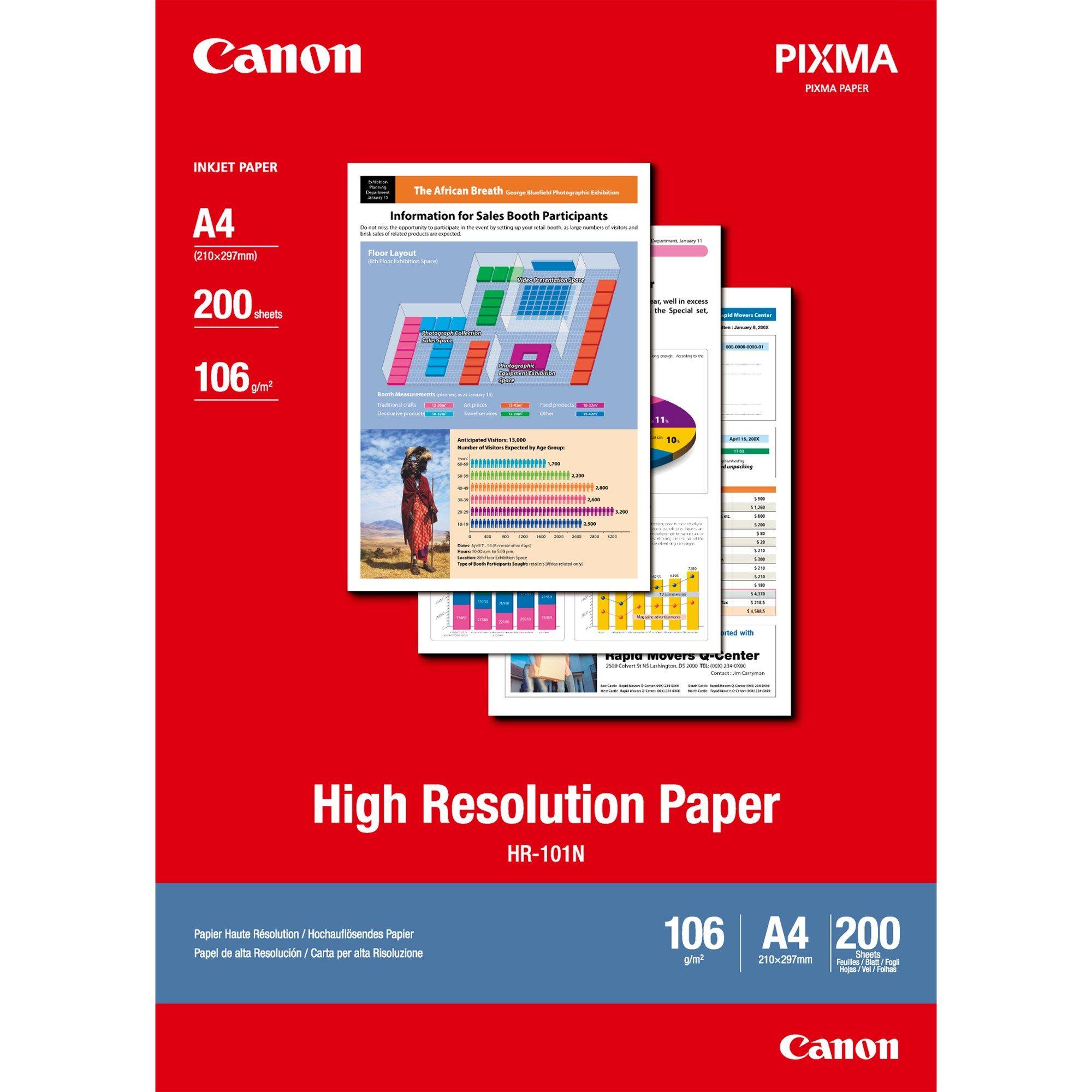 Papel de Impressão CANON HR-101N (Branco)