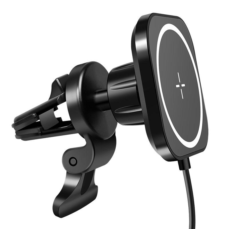 Suporte para Telemóvel com Carregador Sem Fios LOGILINK PA0329 (15 W - Preto), miniatura 3