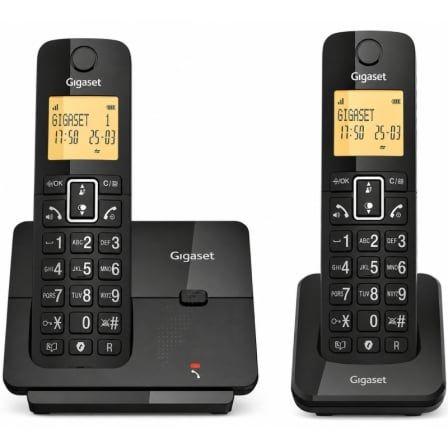 Telefone Sem Fios GIGASET Essential 300 Duo (Preto) — miniatura 3