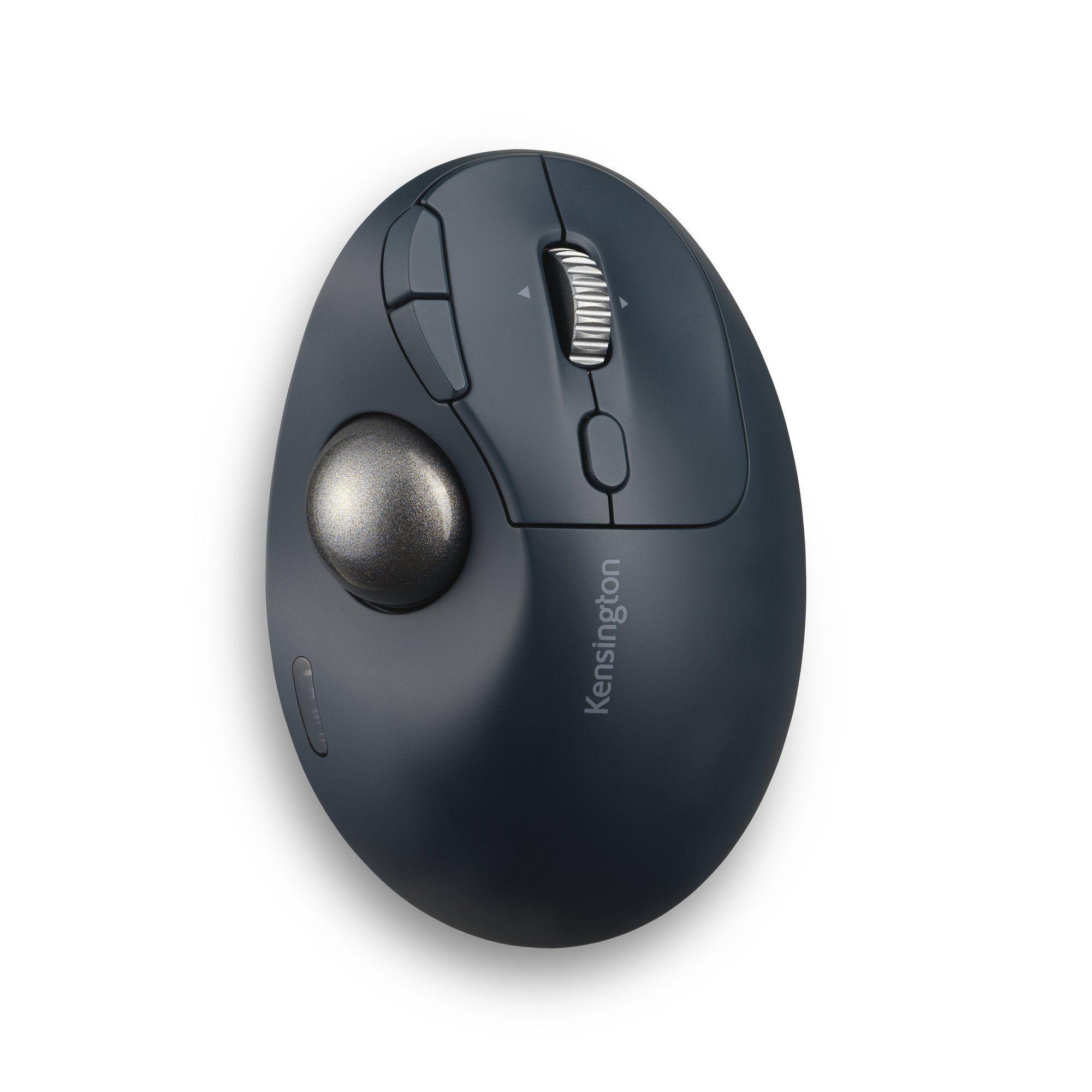 Rato KENSINGTON Pro Fit Ergo TB550 (Mão direita - RF Wireless + Bluetooth - Bateria incorporada - Preto)