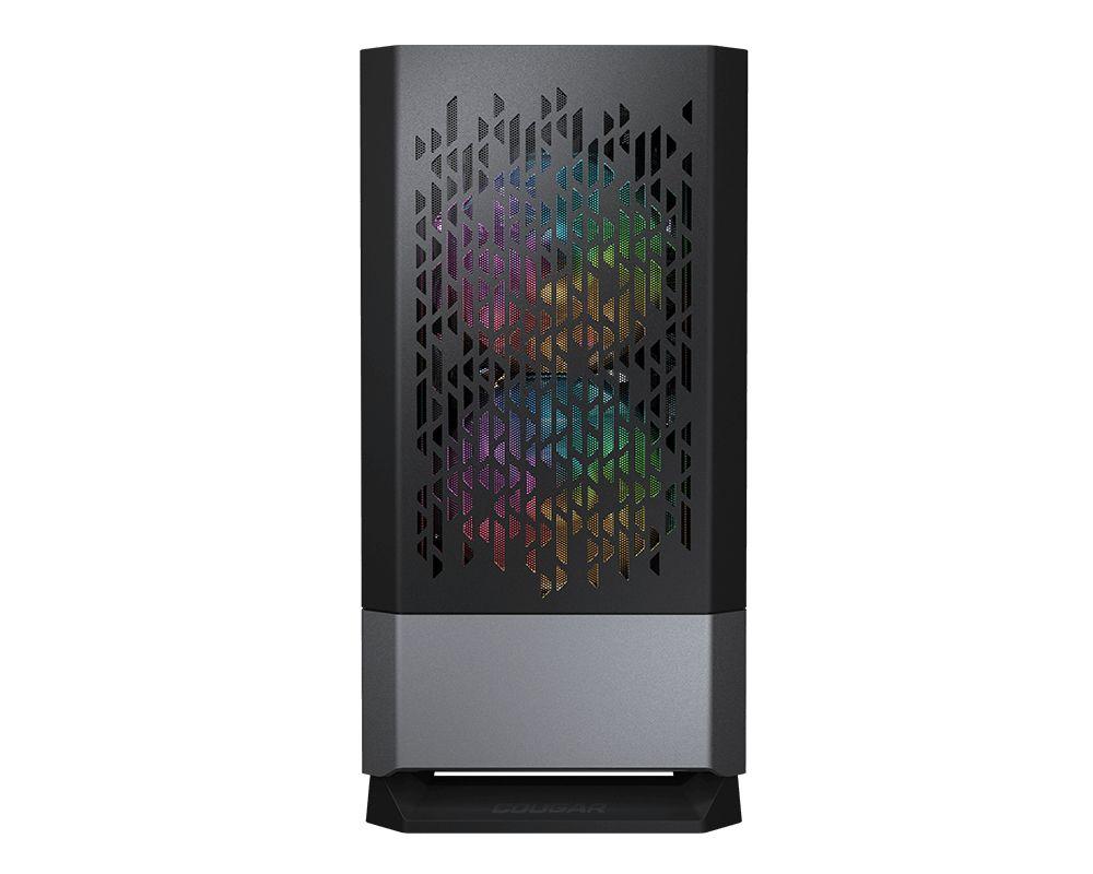 Caixa de Computador COUGAR MG140 Air ARGB (Micro ATX, Mini-ITX - Mini Tower - 16 cm - Preto)