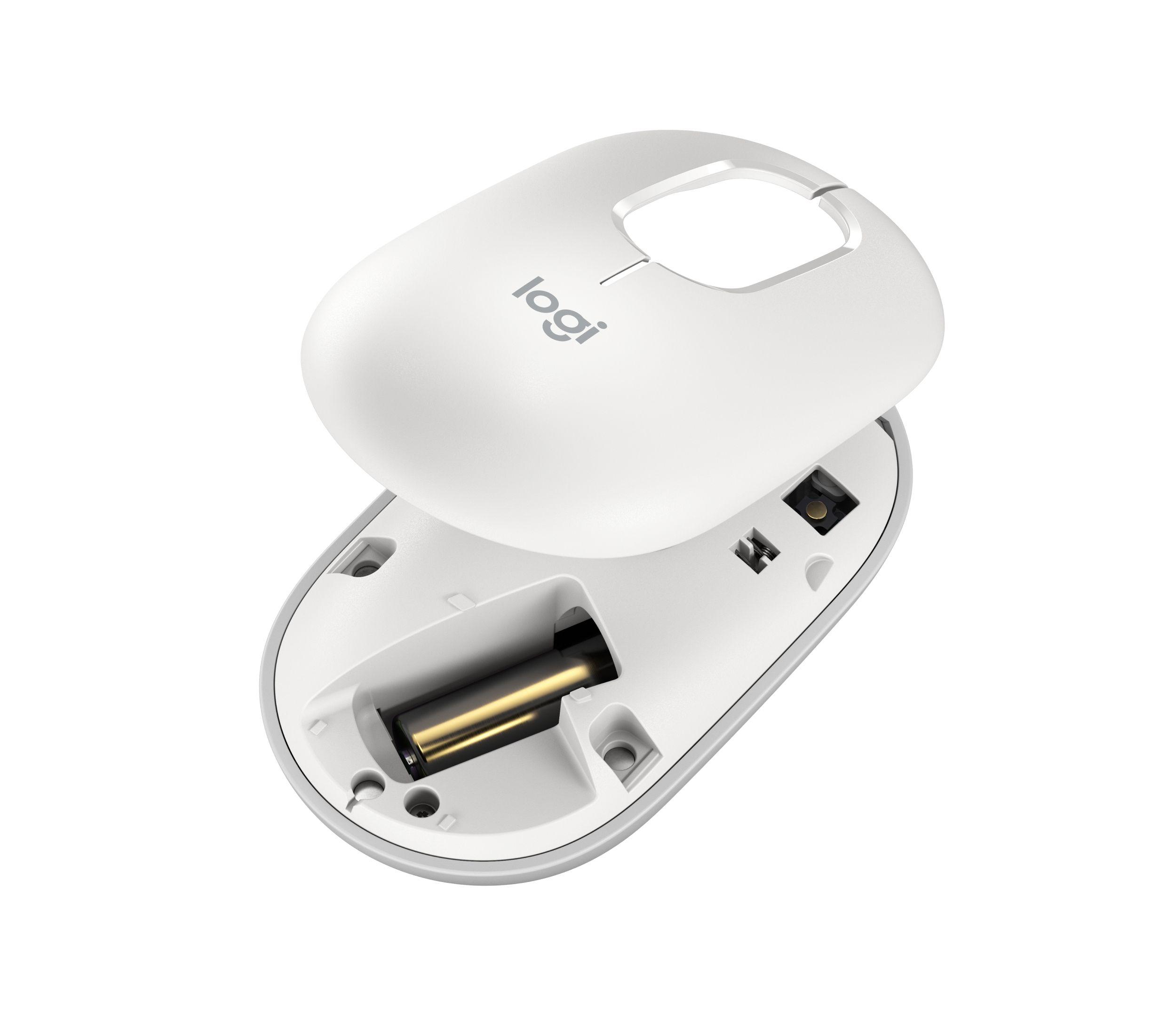 Rato LOGITECH POP Mouse (Ambidestro - 4000 DPI - Ótico - Branco) — miniatura 5