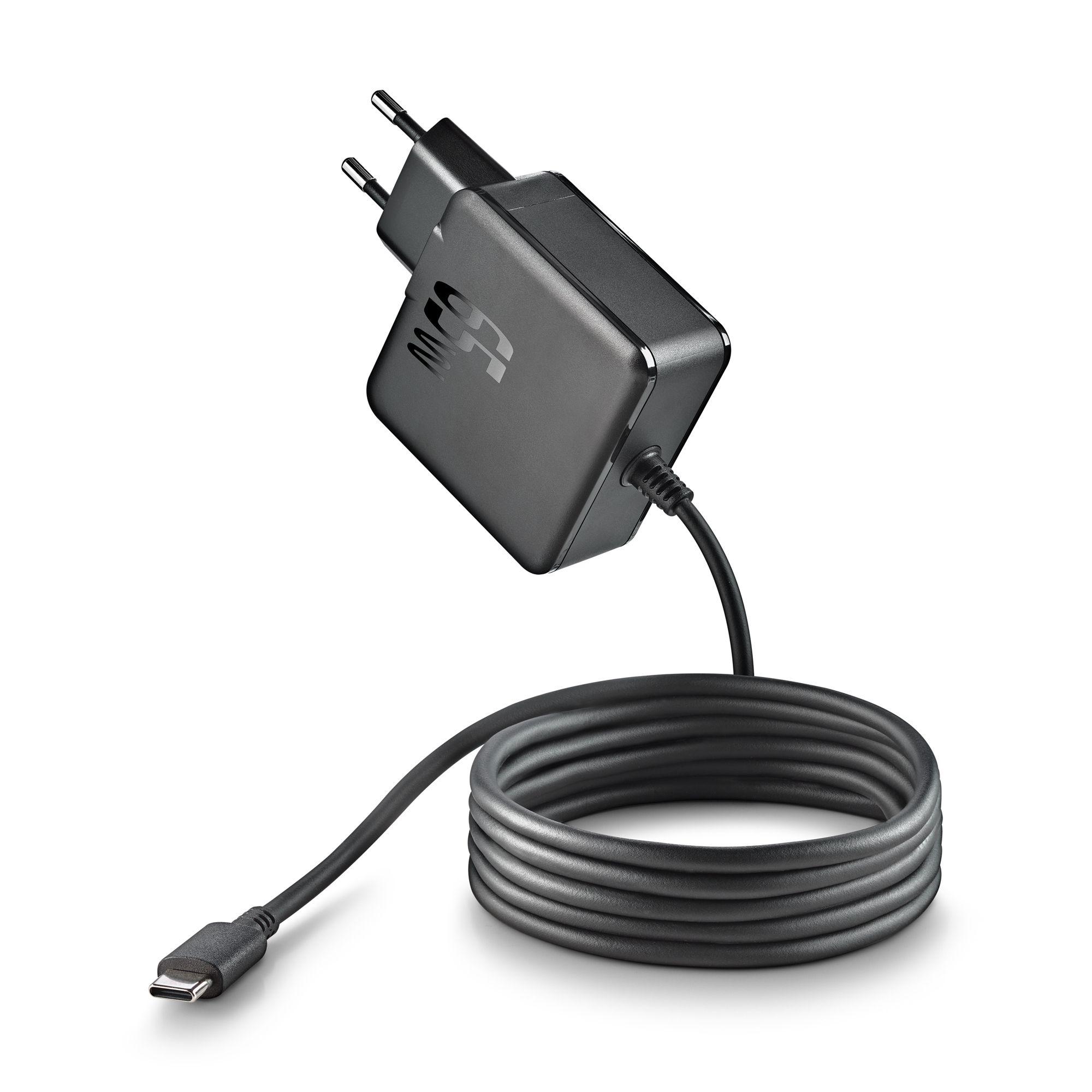 Carregador de Parede NGS GAN 65W-C (65 W - 1.2 A - 3 A - Preto)