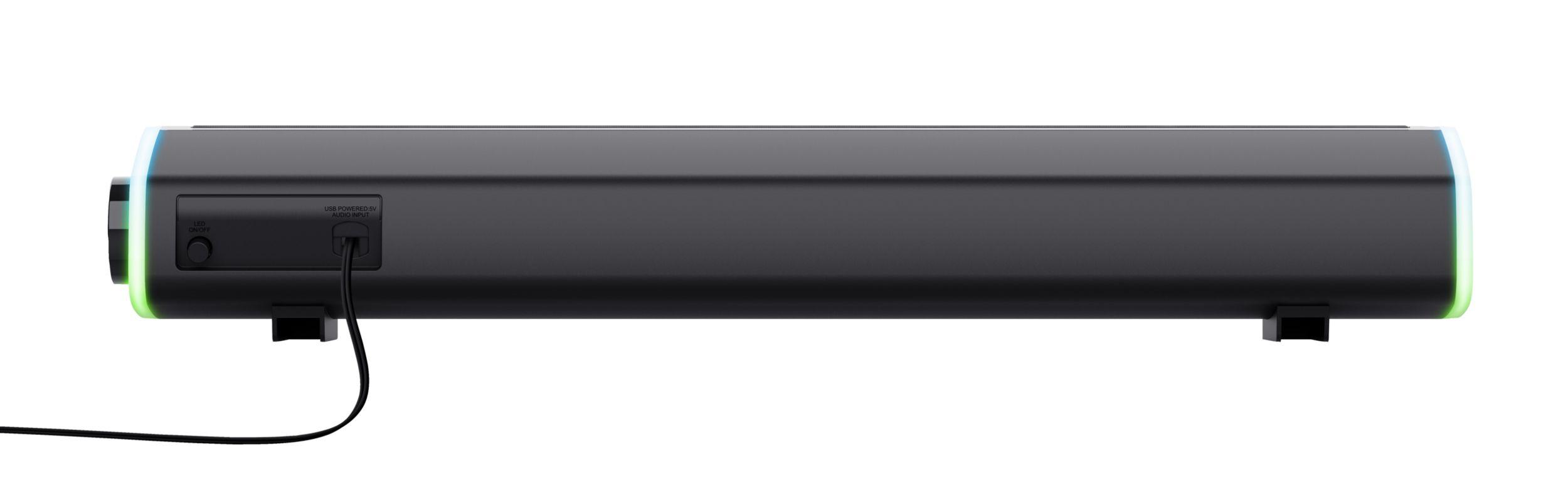 Barra de Som TRUST GXT 620 Axon (Com fios - 6 W - 2.0 canais - Preto), miniatura 7