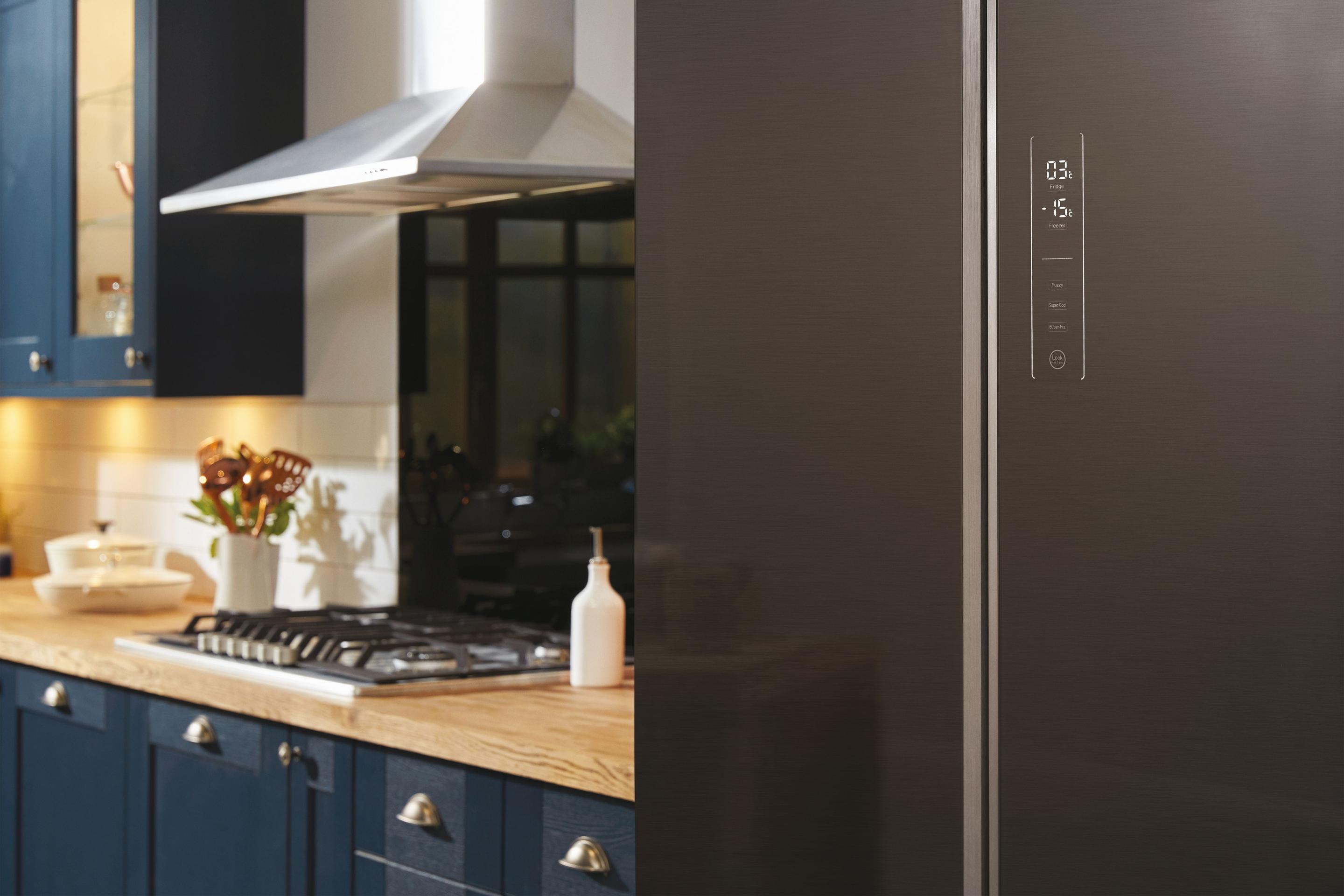 Frigorífico Americano Independente HAIER HB18FGSAAA (539 l - 190x83x66,9 cm - 83 cm - Titânio) — miniatura 12