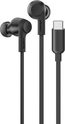 Auscultadores Intra-Auriculares BELKIN SoundForm ANC G3H0003HQBK (Binaural - Com fios - Intra-aural - Preto)