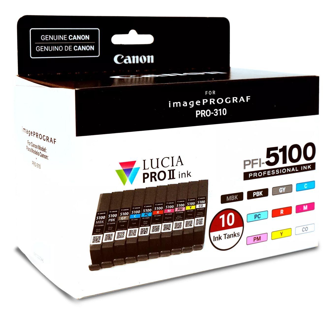 Multipack de Tinteiros CANON PFI-5100 (Preto) — miniatura 2
