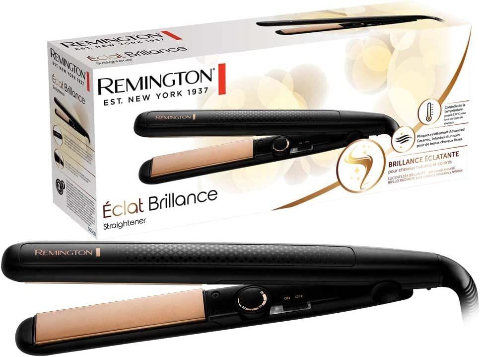 Alisador de Cabelo REMINGTON S6308 (Cerâmica - Dourado)