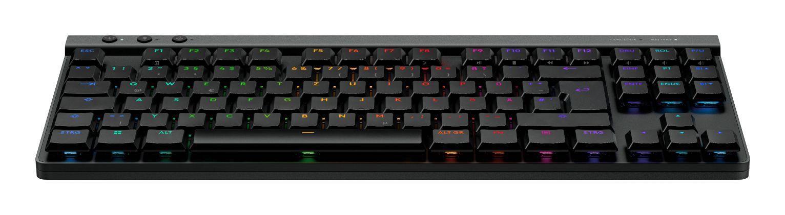 Teclado LOGITECH G515 LIGHTSPEED TKL (Checo - Logitech GL Linear - RF Wireless + Bluetooth - Preto) — miniatura 4