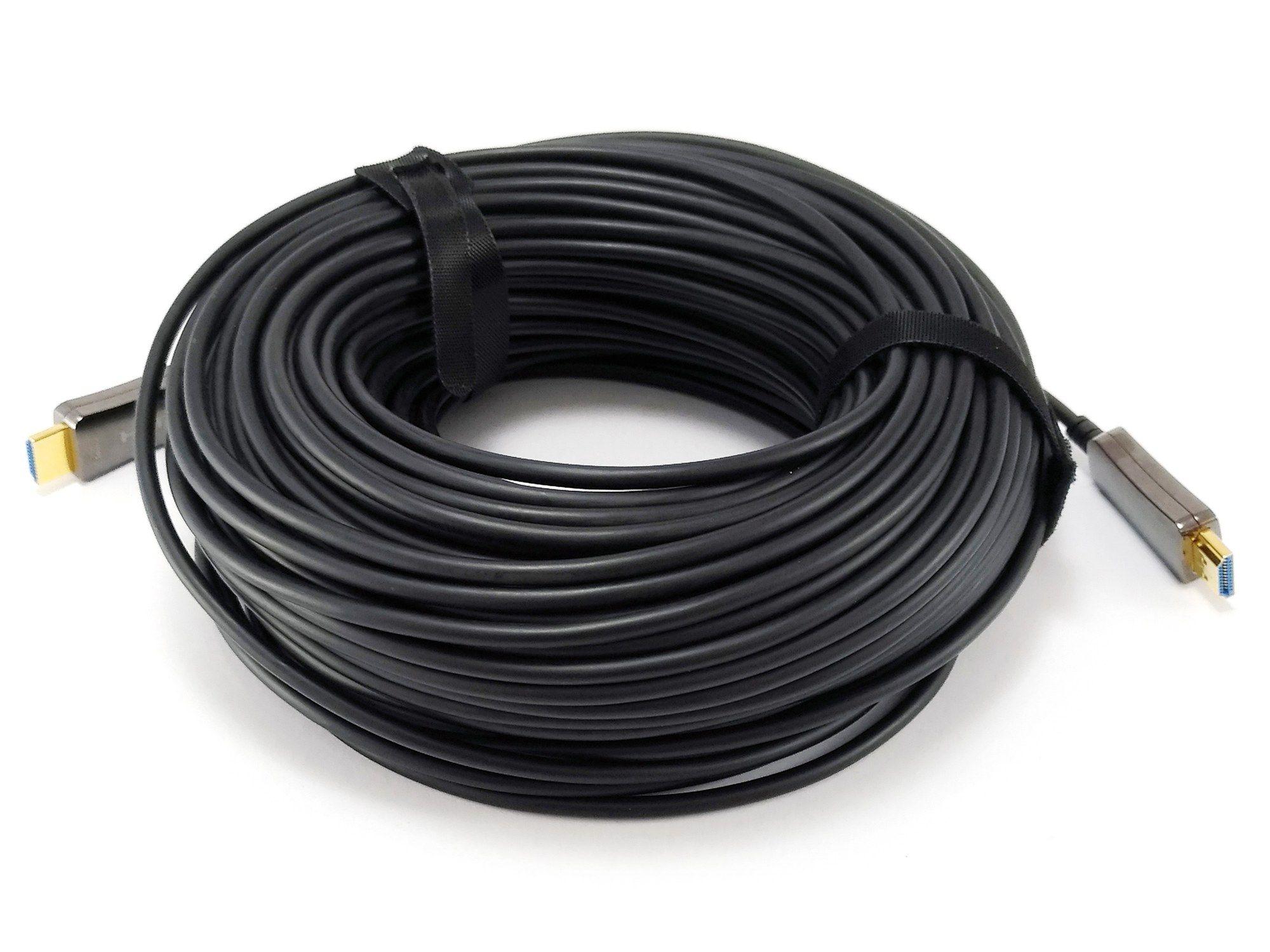 Cabo HDMI Ótico Ativo EQUIP 119431 (50 m - 240 Hz - HDMI Tipo A padrão, macho - Preto), miniatura 3