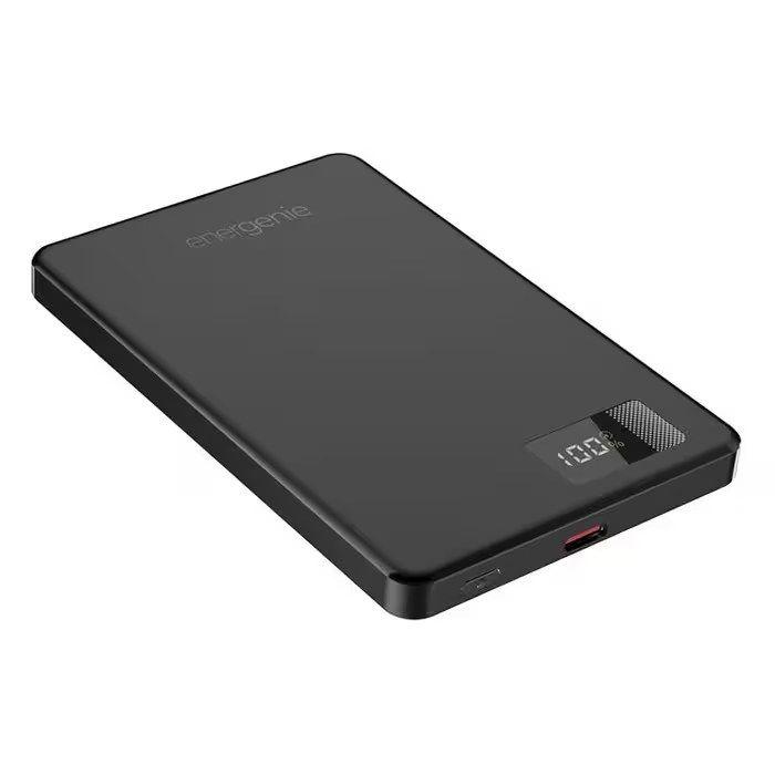 Powerbank GEMBIRD PB05-WPC15M-LCD-01 (5000 mAh - Magnético - Preto), miniatura 3