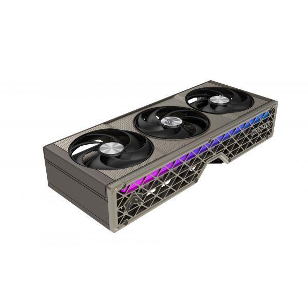 Placa Gráfica SAPPHIRE NITRO+ Radeon RX 9060 XT GAMING OC (Radeon RX 9060 XT - 16 GB - 128 bit - Cinzento) — miniatura 3