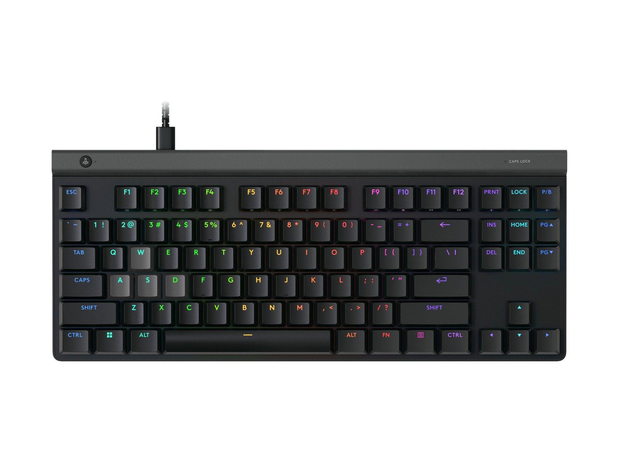 Teclado LOGITECH G515 RAPID TKL (CH - Magnético analógico - TKL - Preto)