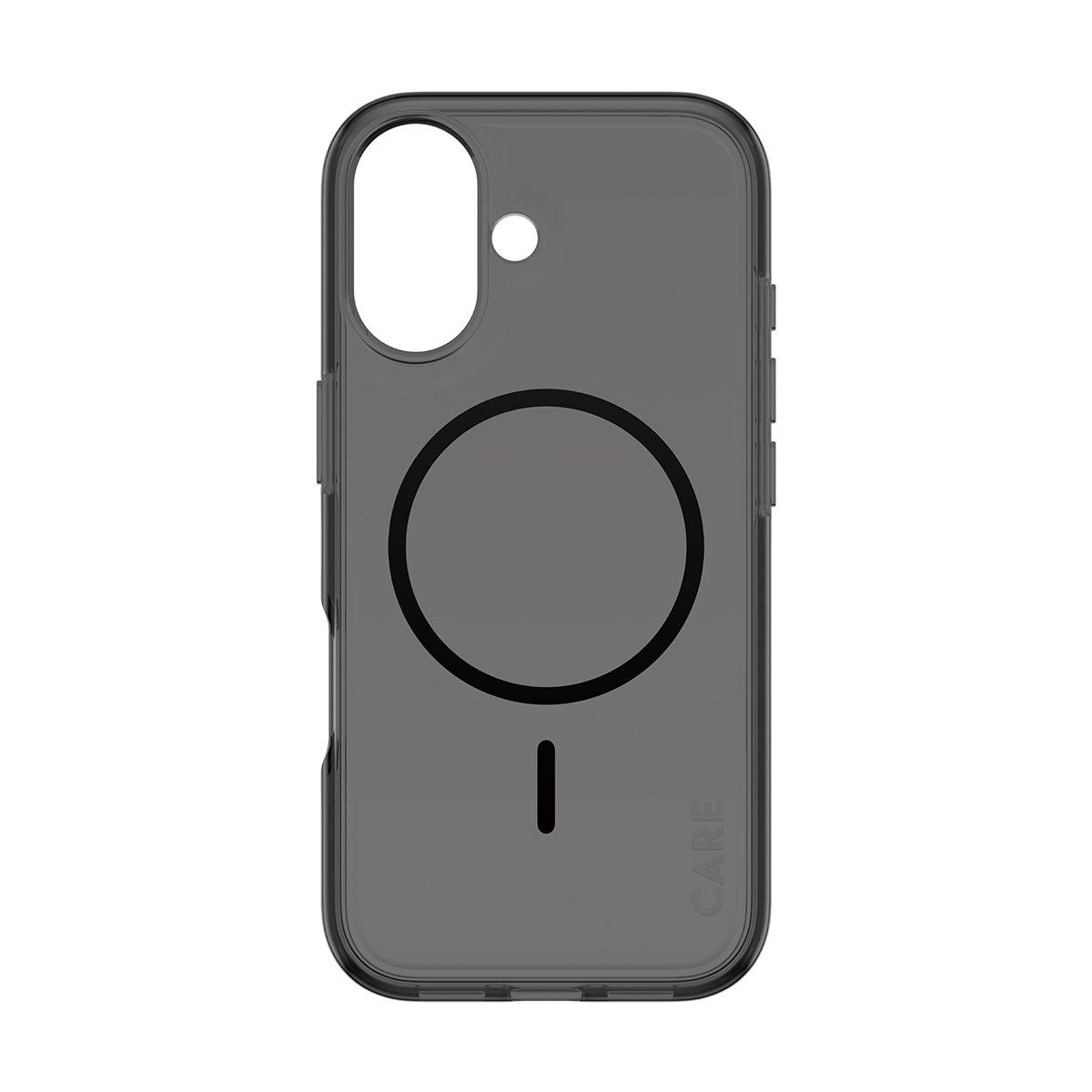 Capa PANZERGLASS CARE™ Smokey para iPhone 17 (Apple - MagSafe - Preto), miniatura 4