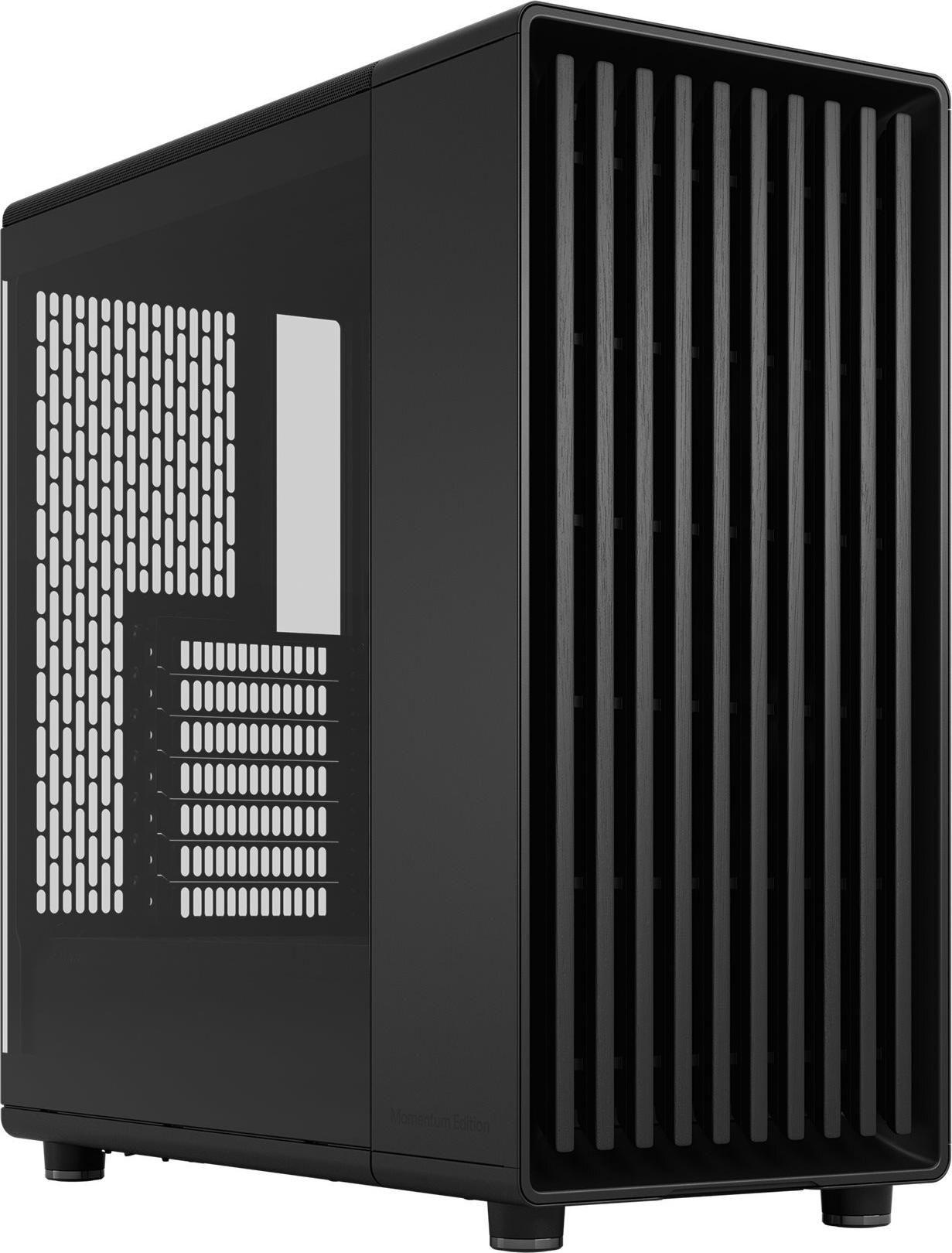 Caixa de Computador FRACTAL DESIGN North Momentum Edition TG FD-C-NOR1C-05 (ATX, Micro ATX, Mini-ITX - Midi Tower - Vidro temperado, Aço - Preto)