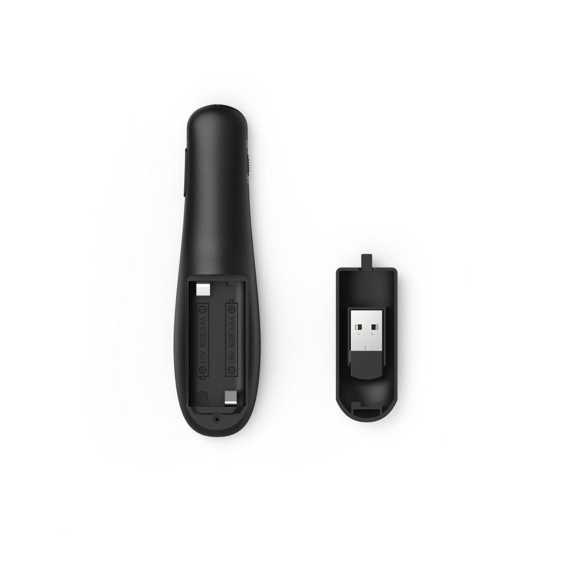 Comando de Apresentações HAMA X-Pointer (RF - USB - Preto) — miniatura 5